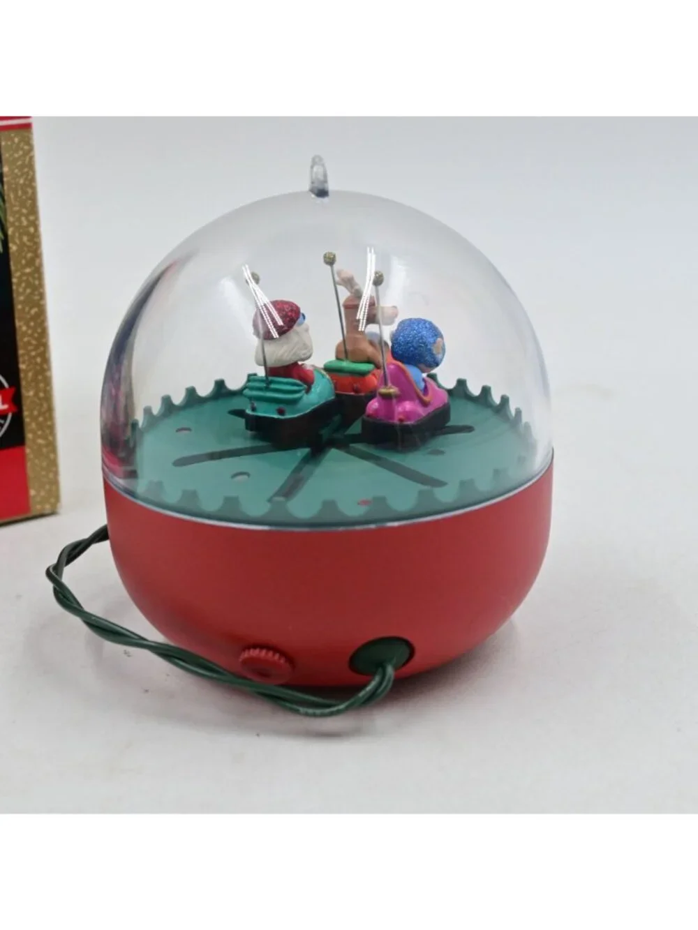 Hallmark Keepsake Kringles Bumper Cars Ornament Vintage 1991
